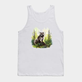 Raccoony Cuteness Tank Top